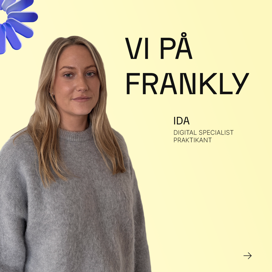 Intervju med Ida Bragge, Praktikant på Frankly Media!